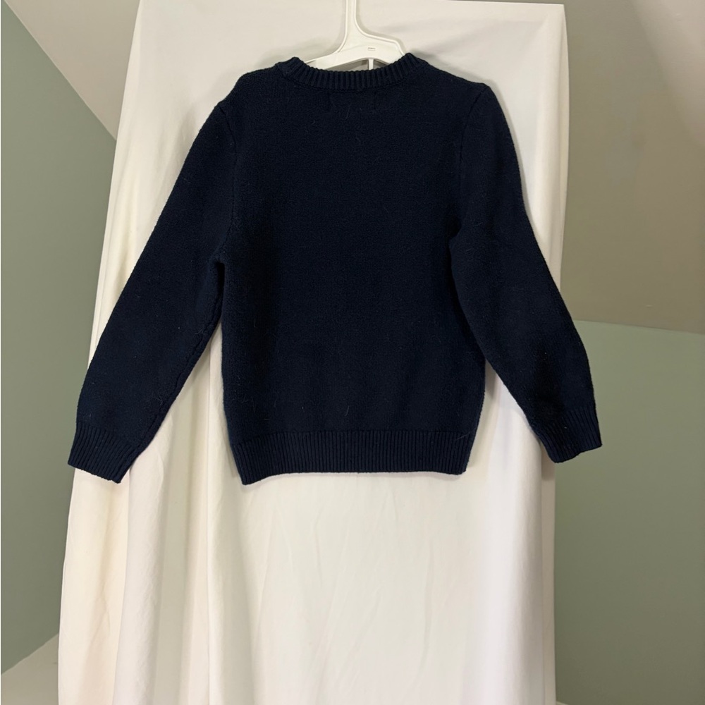 Old Navy kids Navy Blue Sweater with Yeti Design size S (6/7) - Picture 4 of 6